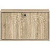  Ormar za cipele na zidu ALKMAAR 71 x 17 x 43 cm Hrast sonoma | shoptok.hr