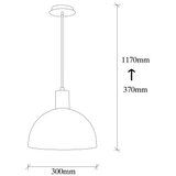 Opviq Luster Sivani-MR-994, 117cm, 30 cm, E27 | Eponuda.ba