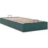 vidaXL Otomanski posteljni okvir brez vzmetnice zelen 90x190 cm žamet, (21608778) | Shoptok.si