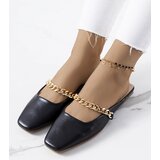 Gemre Black elegant Baras slides | Shoptok.si