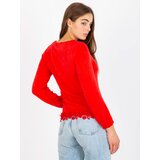 LAKERTA Blouse-LK-BZ-506786.58P-red | Shoptok.si