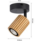  Brilagi - Zidno spot svetlo MODERN WOOD 1xGU10/8W/230V drvo/crna | Eponuda.com