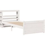  Okvir kreveta s uzglavljem bez madraca bijeli 90x200 cm | shoptok.hr