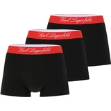 Karl Lagerfeld Bokserice 'HOTEL' crvena / crna / bijela