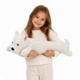  Large Plush West Highland Dog Cuddly Toy Mascot White 90 cm | shoptok.hr