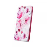Onasi Flower preklopna torbica za Huawei P30 Lite - roza Cene