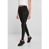 Urban Classics Women's high-waisted leggings black/black Cene