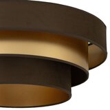  plafonsko svetlo wenta 1xE27/60W/230V ø 50 cm braon/zlatno | Eponuda.com