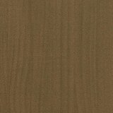 vidaXL Vrtna sadilica smeđa boja meda 31x31x31 cm od masivne borovine | shoptok.hr