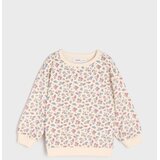 Sinsay Pamučna crewneck majica s cvjetnim motivom Cijene