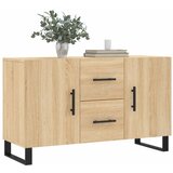  Komoda boja hrasta sonome 100x36x60 cm od konstruiranog drva Slike