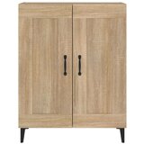  Komoda sonoma hrast 69,5x34x90 cm konstruiran les, (20654074) | Shoptok.si