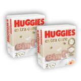 Huggies extra Care Pelene za bebe, 3-6 kg, 2x24 komada Cene