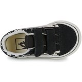 Vans Nizke superge Old Skool V GEO CHECK BLACK Črna | Shoptok.si
