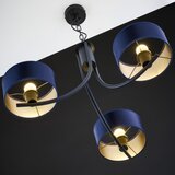 Jupiter 2099 - Luster na lancu ARTHUR 3xE27/15W/230V plava/crna | Eponuda.com