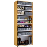 MID.YOU OMARA ZA ČEVLJE barve bukve | Shoptok.si