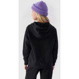 4f Girls Non-Zip Hoodie Smooth Black 4FJWMM00TSW | Eponuda.ba