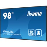 Iiyama Prolite LH9875UHS-B2AG LFD - 247.7 cm (97.5"), 4K UHD (3840x2160), IPS, 60Hz, 8ms, 500 cd/m² - LH9875UHS-B2AG | Shoptok.si