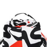 Kondela Vreča za sedenje, bel / črn / siv / rdeč vzorec, ELION | Shoptok.si