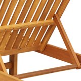  Ležaljka 2 kom. Čvrsto drvo akacije Smeđa | shoptok.hr