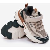 Boto Sneakers Sports Shoes For Children With Velcro Beige Ronivelle | shoptok.hr