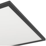 Eglo 901444- LED kupatilsko plafonsko svetlo ROVITO 17W/230V 50x50 cm IP44 crna | Eponuda.com