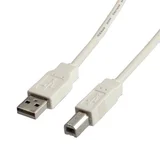 USB2.0 A-B M/M beige 3m printer kabal