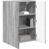 TV zidni ormar Siva Sonoma 59,5 x 31 x 80 cm Konstruirano drvo | Eponuda.ba