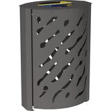 PROCITY koš za odpadke na prostem venedig, prostornina 2 x 60 l, sive barve Cene