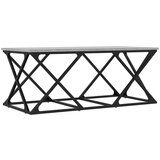  Stolić za kavu boja sivog hrasta 100x49x40 cm konstruirano drvo | shoptok.hr