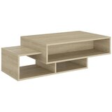  Stolić za kavu boja hrasta 105 x 55 x 32 cm konstruirano drvo | shoptok.hr