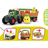 Traktor s odvojivom prikolicom, košarom i 3 voćke - igra se i osvjetljava 12 mjeseci+ ZA6182 | shoptok.hr