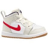 Nike Visoke superge Jordan 1 Mid Bela Cene