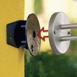 Eglo adapter spoljna, adapter za kutnu montažu, crna | ePonuda.com