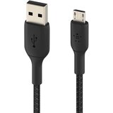 Belkin Kabel USB na mikro USB, pleten iz najlona, serija BOOST?CHARGE proizvajalca 1 m - crn, (20524317) Cene