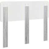  Uzglavlje s uzglavljem Siva Sonoma 120 cm Konstruirano drvo | shoptok.hr