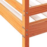 vidaXL Krevet na kat 80x200/140x200 cm masivna borovina voštano smeđi | shoptok.hr
