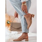 DStreet Czółenka na płaskim obcasie SLIMGIM khaki | Shoptok.si