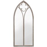  Vrtno ogledalo boja pijeska 70x30 cm željezno vanjska upotreba | shoptok.hr