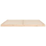  Posteljni okvir 200x200 cm trdna borovina, (20726828) | Shoptok.si