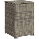 vidaXL pokrovni stol za spremnik propana sivi 40x40x60 cm poliratan | shoptok.hr