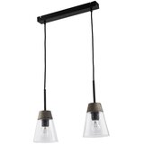 Jupiter 1679 - visilica na sajli domino 2xE27/60W/230V sa prozirnim staklom | Eponuda.com