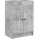 vidaXL Ormarić ispod Lavabo - Umivaonika Betonska siva 56 x 37 5 x 81 cm - Betonska siva 56 x 37 5 x 81 cm | shoptok.hr