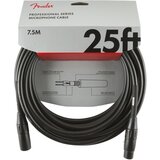 Fender kabel Professional Series Microphone Cable 25' Black - 0990820015 u