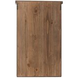 Bloomingville Črna stenska vitrina iz masivne jelke 50x80x14 cm Hazem – | Shoptok.si