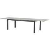 Venture Home Albany pravokutni vrtni blagovaonski stol 224 &amp;times; 90 cm, tamnosivi Slike
