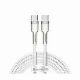 Kabel USB C-C 2m 100W 20V5A Cafule Metal bel pleten