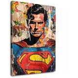  Slika Superman: Pop ikona | Akrilni detalji 60x90 cm | shoptok.hr