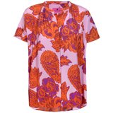 LIEBLINGSSTÜCK Bluza 'Rosmunda' lila / pastelno lila / oranžno rdeča | Shoptok.si