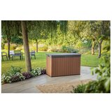 Keter Rjava plastična vrtna škatla za shranjevanje Darwin – | Shoptok.si